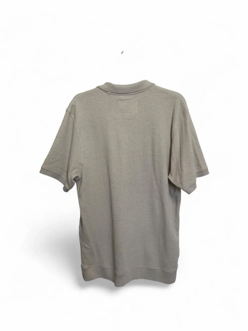 Free Planet Men’s Short-Sleeve Polo — Sand Beige